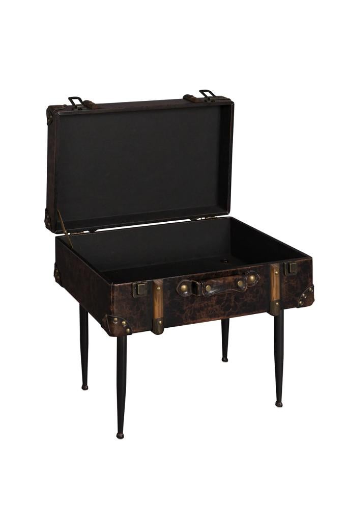 Dutchbone Luggage Bijzettafel / Koffer tafel, Ophalen, Minder dan 45 cm, Minder dan 55 cm, Dutchbone, Industrieel, Landelijk, Retro
