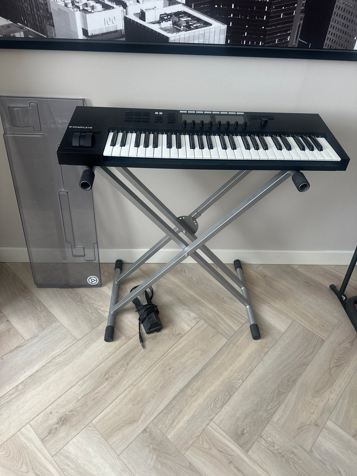Native Instruments Komplete Kontrol S49 MK2 MIDI Keyboard, Muziek en Instrumenten, Keyboards, Zo goed als nieuw, Aanslaggevoelig