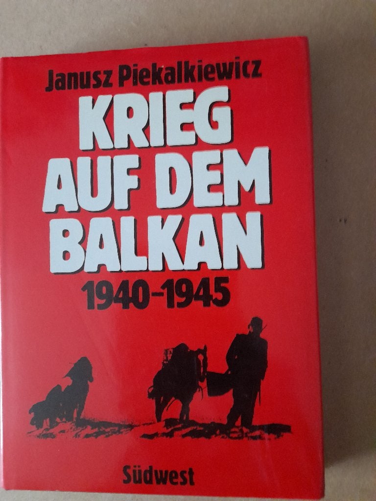 Krieg auf dem Balkan, Boeken, Ophalen of Verzenden, Tweede Wereldoorlog, Zo goed als nieuw, Overige onderwerpen
