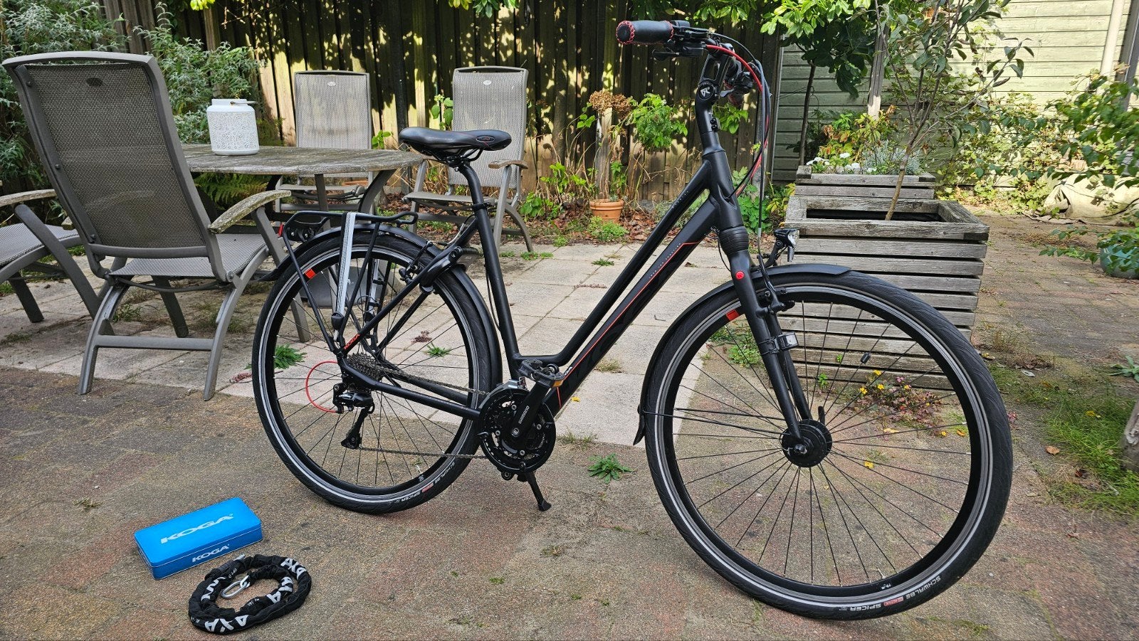 Koga F3 2.1 R Damesfiets - Zo goed als nieuw, frame 53cm, 53 tot 56 cm, Versnellingen, Zo goed als nieuw, Schijfrem