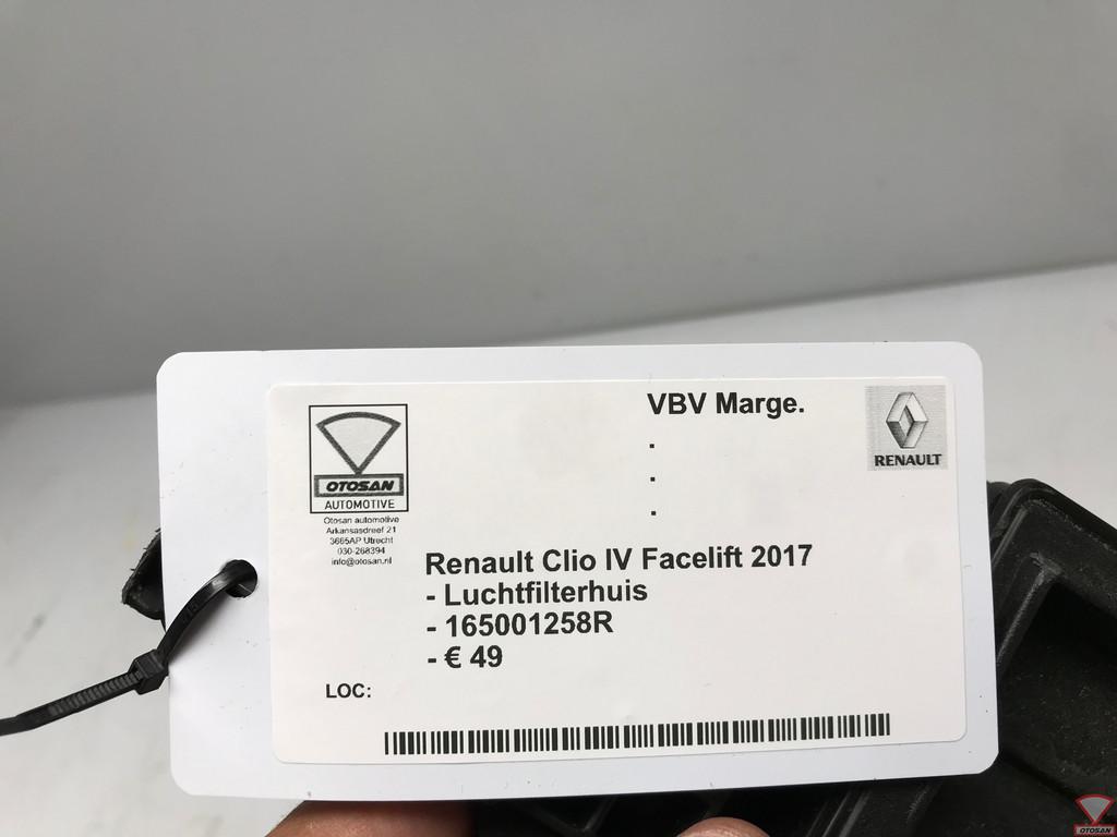 renault clio iv facelift 2017 luchtfilterhuis 165001258r, Renault Group, Gebruikt, Contact.group@renault.com, Renault