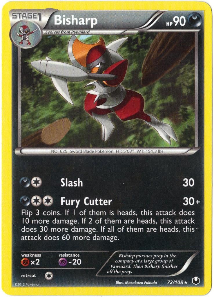 Dark Explorers,  Bisharp [rare] 72/108, Verzenden, Nieuw, Losse kaart