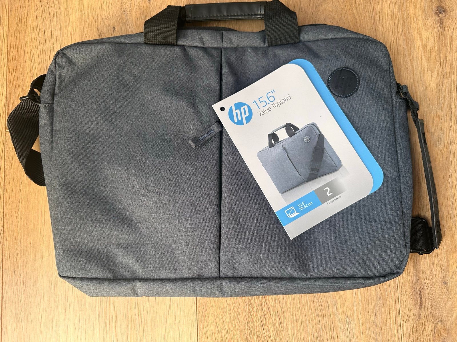 Nieuwe HP Laptoptas 15,6 inch, 15 inch, Grijs, Schouderband, Ophalen of Verzenden