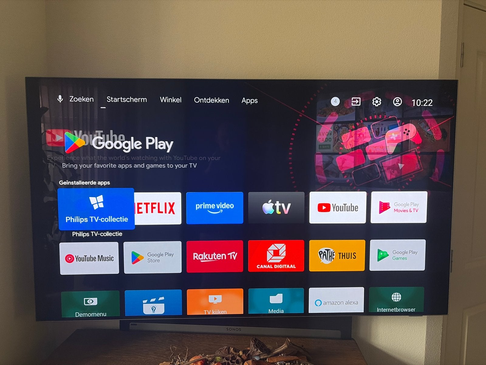 Philips 65OLED855/12 65 inch 4K OLED Smart TV, Ophalen, Philips, OLED, 100 cm of meer