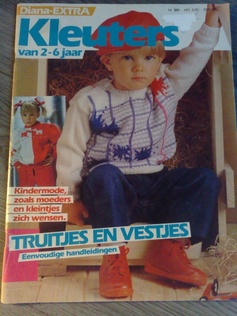 Diana extra kleuters nr. 301 , van 2 - 6 jaar, Verzenden, Zo goed als nieuw, Breien, Patroon of Boek
