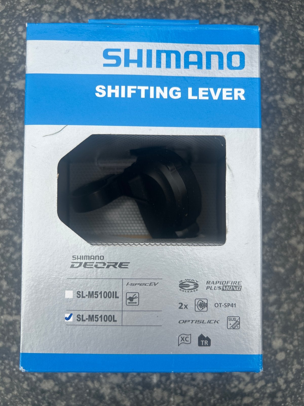 Shimano Deore SL-M5100L Shifting Lever - Nieuw in doos, Fietsen en Brommers, Ophalen, Derailleur of Ketting, Mountainbike, Nieuw