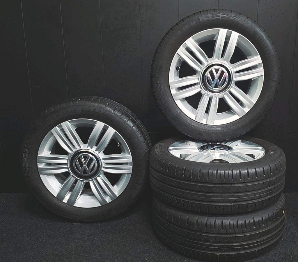 Vw UP RADIAL velgen nwstaat!, Auto-onderdelen, Ophalen, 15 inch, 185 mm, Zomerbanden