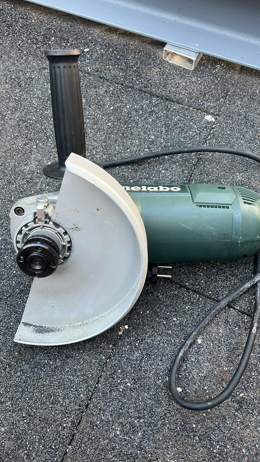 Metabo Haakse Slijpmachine WE 2200-230 - Krachtig en Betrouw, Ophalen, Gebruikt, 1000 watt of meer, Haakse handslijpmachine