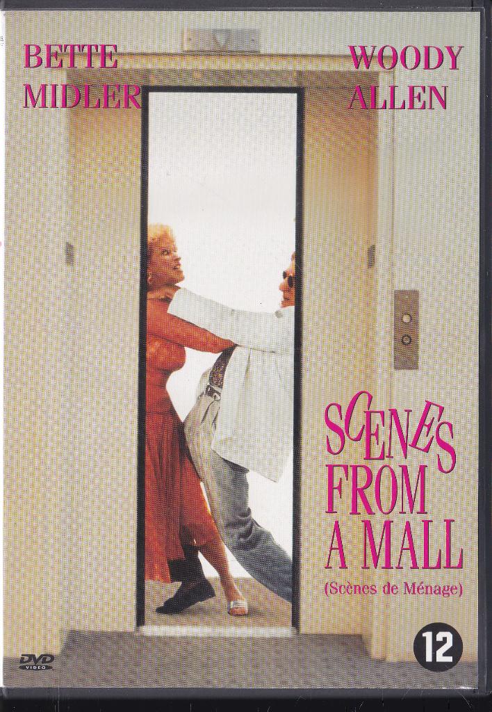 Scenes from a mall ֎ Bette Midler, Woody Allen, Vanaf 12 jaar, Ophalen of Verzenden, Zo goed als nieuw, Romantische komedie