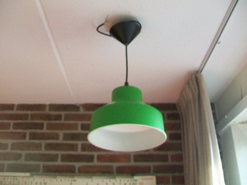 Vintage hanglamp, Ophalen of Verzenden, Gebruikt, Minder dan 50 cm
