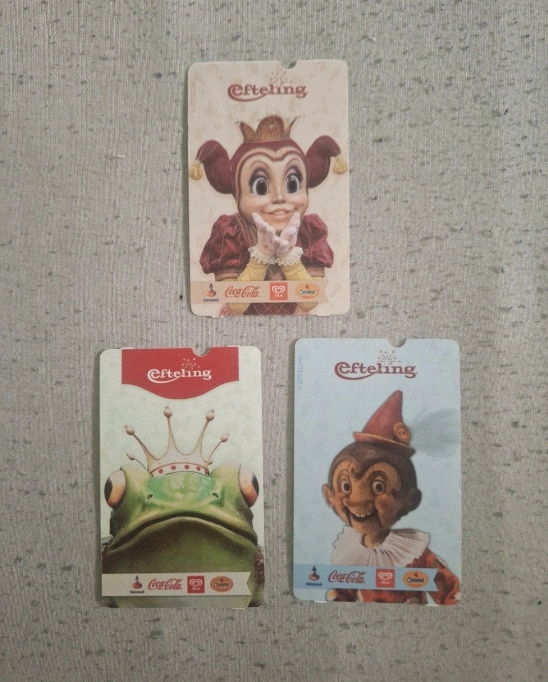 efteling entree tickets oud, Verzamelen, Ophalen of Verzenden, Zo goed als nieuw, Overige typen