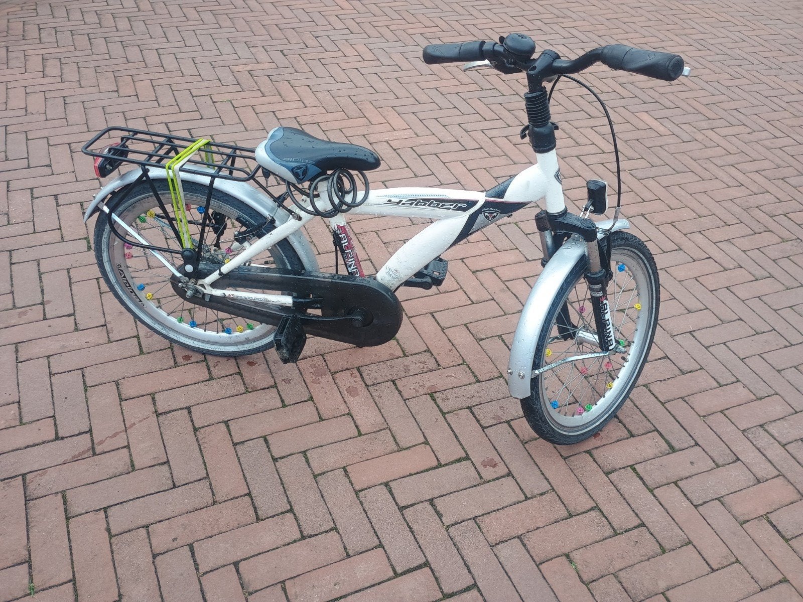 alpina yabber fiets 20 inch, Ophalen, Alpina  yabber, Zo goed als nieuw, Terugtraprem