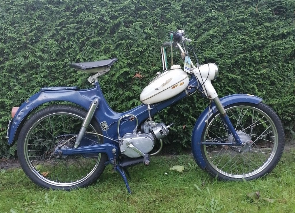 Puch MS50A 1965, Fietsen en Brommers, Ophalen, Puch, Maximaal 45 km/u, 49 cc
