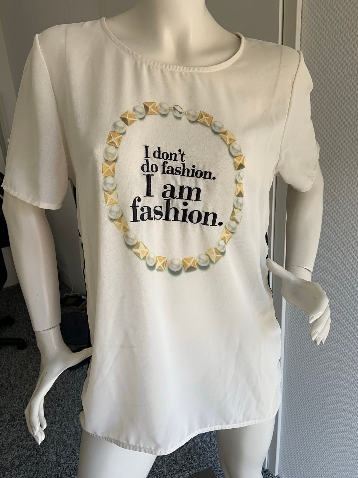 Twinset blouse maat l, Ophalen of Verzenden, Zo goed als nieuw, Maat 42/44 (L), Wit