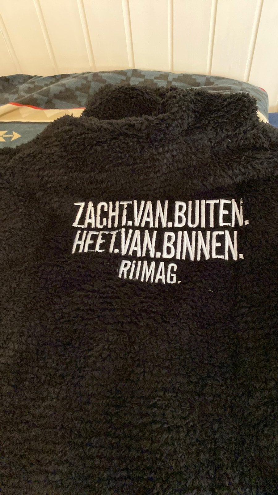 Nieuw knuffeltrui  one size , vrouw/man, Ophalen of Verzenden, Nieuw, Maat 42/44 (L), Zwart