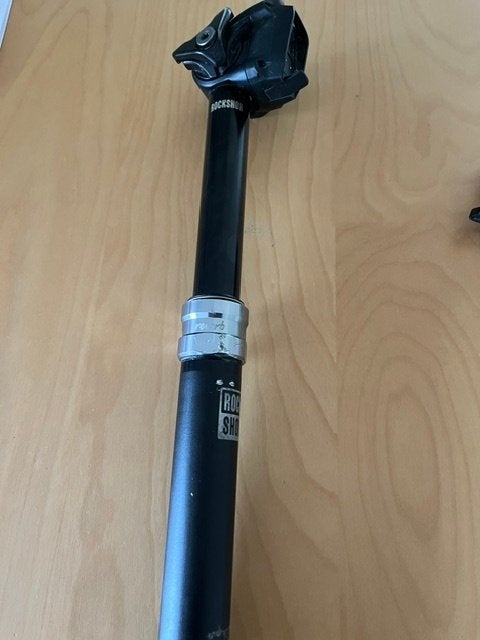 Rock Shox Dropper Post, Fietsen en Brommers, Fietsonderdelen, Ophalen, Gebruikt, Rockshox, Mountainbike