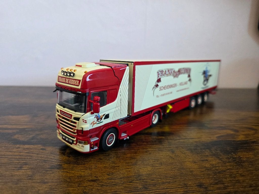Scania frank de ridder wsi, Hobby en Vrije tijd, Modelauto's | 1:50, Ophalen of Verzenden, Zo goed als nieuw, Bus of Vrachtwagen