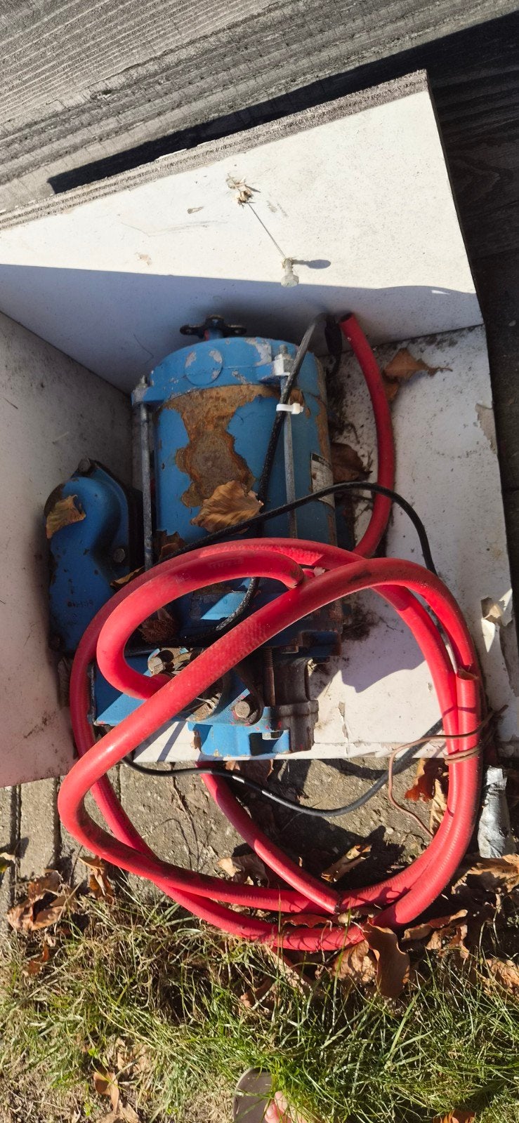 Zware dieselpomp, brandstofpomp - Westinghouse, Ophalen, Gebruikt