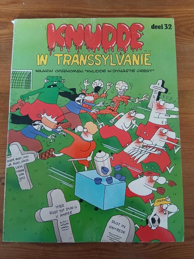 Knudde in Transsylvanië - Deel 32 (1990), Boeken, Stripboeken, Gelezen, Eén stripboek, Ophalen of Verzenden