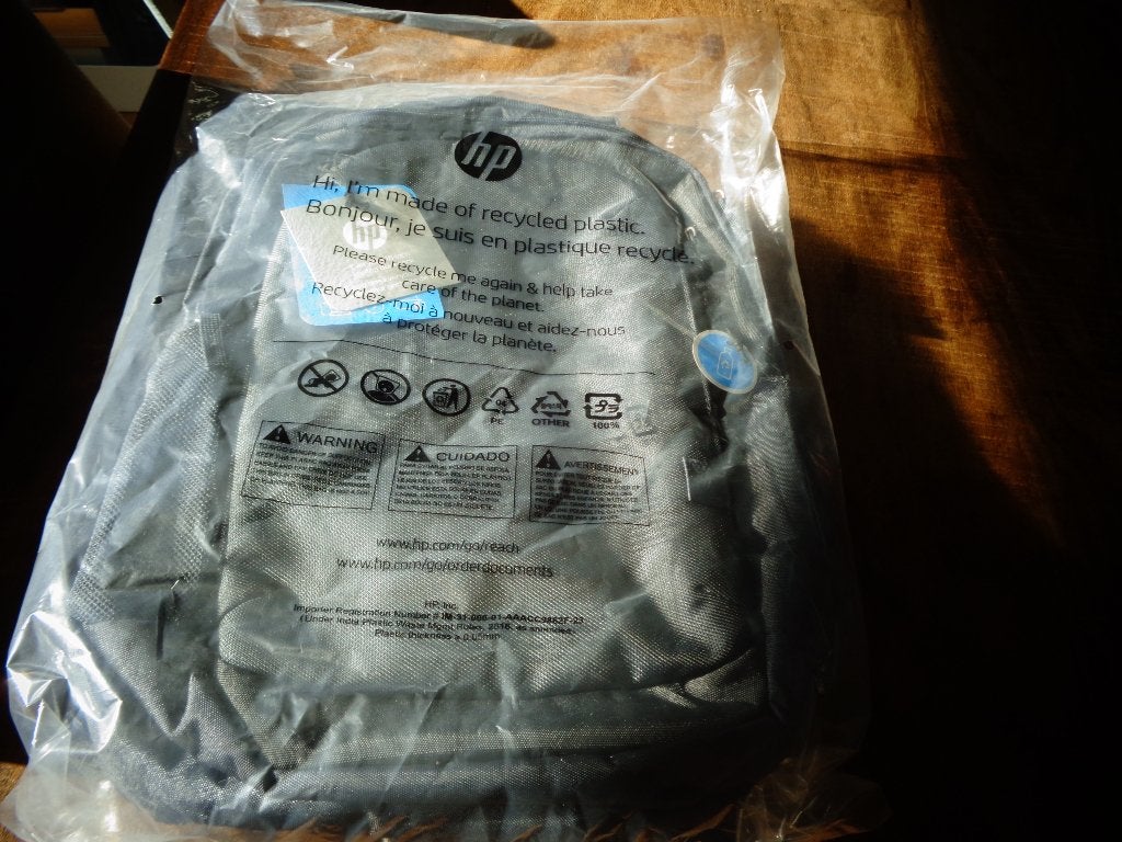Nieuw HP Everyday 16 Odyssey Gray Laptop Backpack, Computers en Software, Grijs, Aktetas, Ophalen of Verzenden, Gevoerd laptopvak