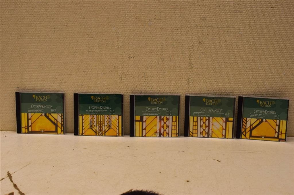 5 delig cd set Bach Edition 44386, Ophalen of Verzenden, Gebruikt