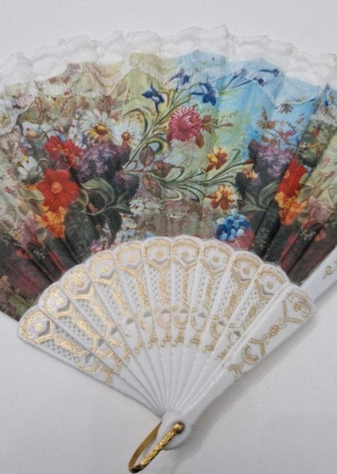 Nieuwe Spaanse waaier - Prachtige decoratie of accessoire, Ophalen, Meerkleurig, Overige materialen, Nieuw