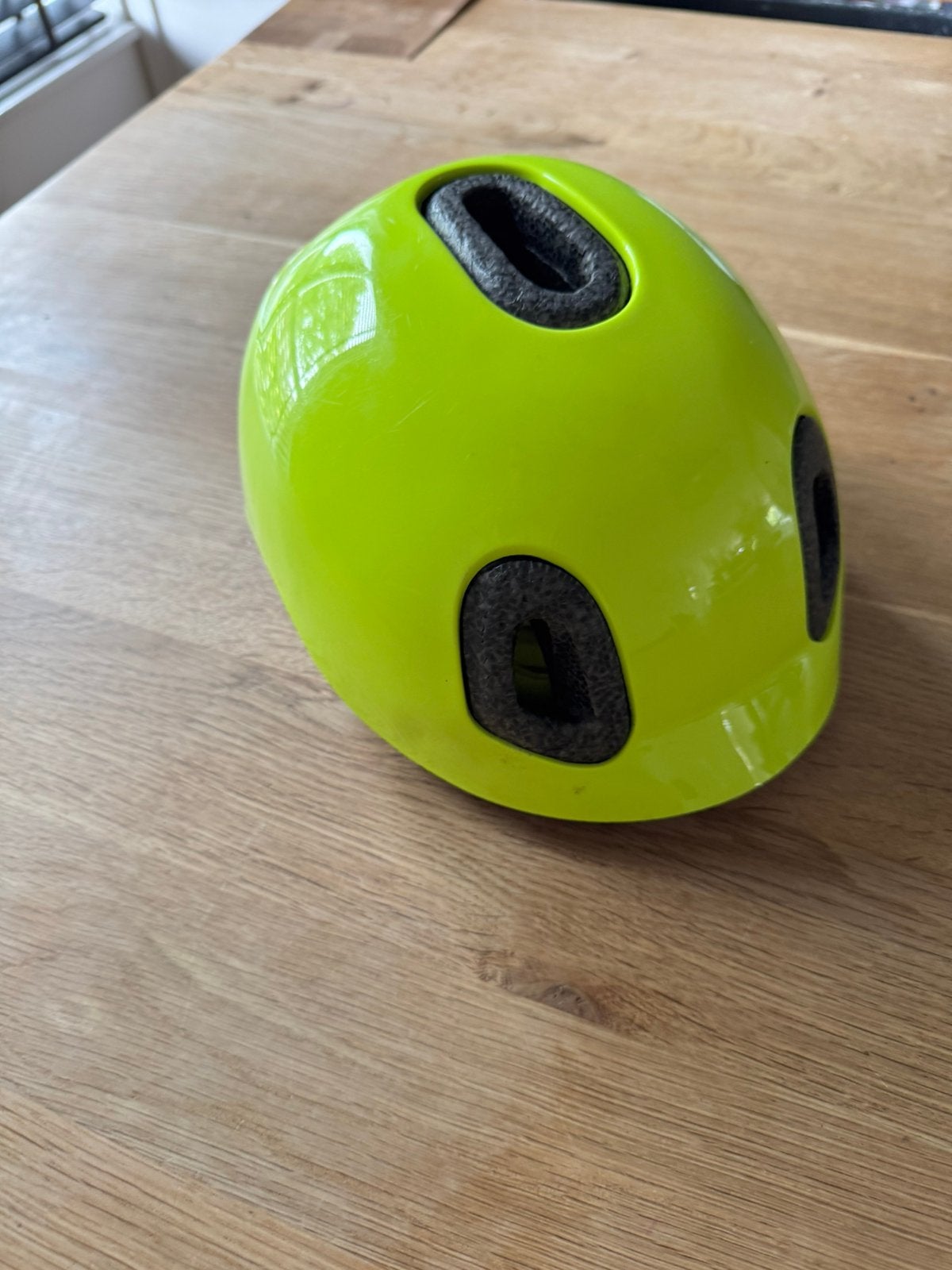 B'Twin Fietshelm Groen XXS (44-49cm) Decathlon, Fietsen en Brommers, Fietsaccessoires | Fietshelmen, Ophalen of Verzenden, Zo goed als nieuw