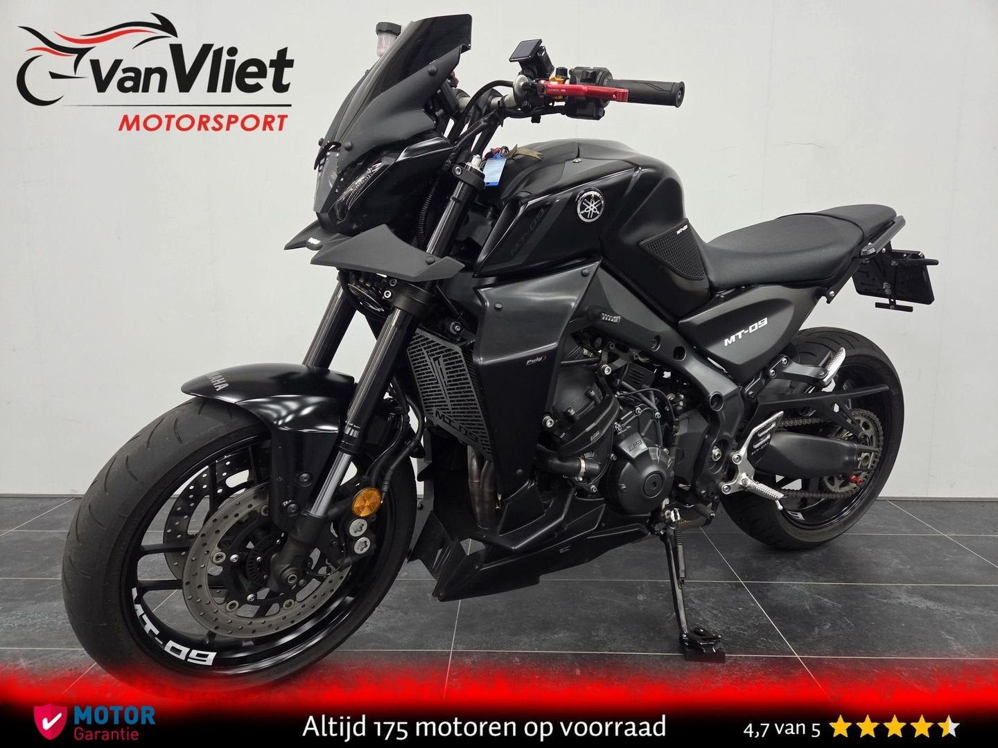 Top Conditie.! Yamaha Mt09 Full Option.! bj 2022 MT 09, Bedrijf, YAMAHA, Onbekend, 847 cc