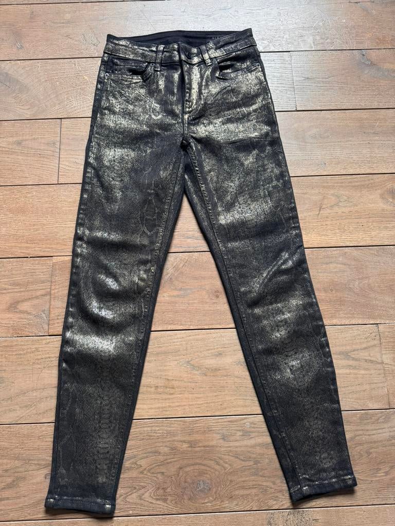 All Saints broek metallic goud maat 26, Ophalen of Verzenden, Nieuw, W27 (confectie 34) of kleiner