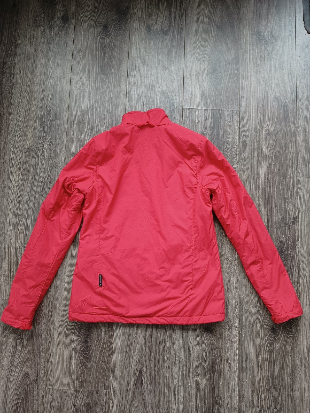 Jack Wolfskin Stormlock Microguard 3in1 Jas Dames S Rood, Ophalen, Zo goed als nieuw, Jack Wolfskin, Maat 36 (S)