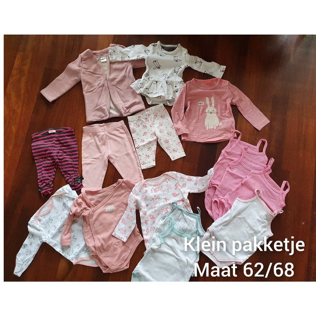 Groot pakket meisjeskleding maat 68  , Ophalen of Verzenden, Zo goed als nieuw, Jongetje, Jurkje of Rokje