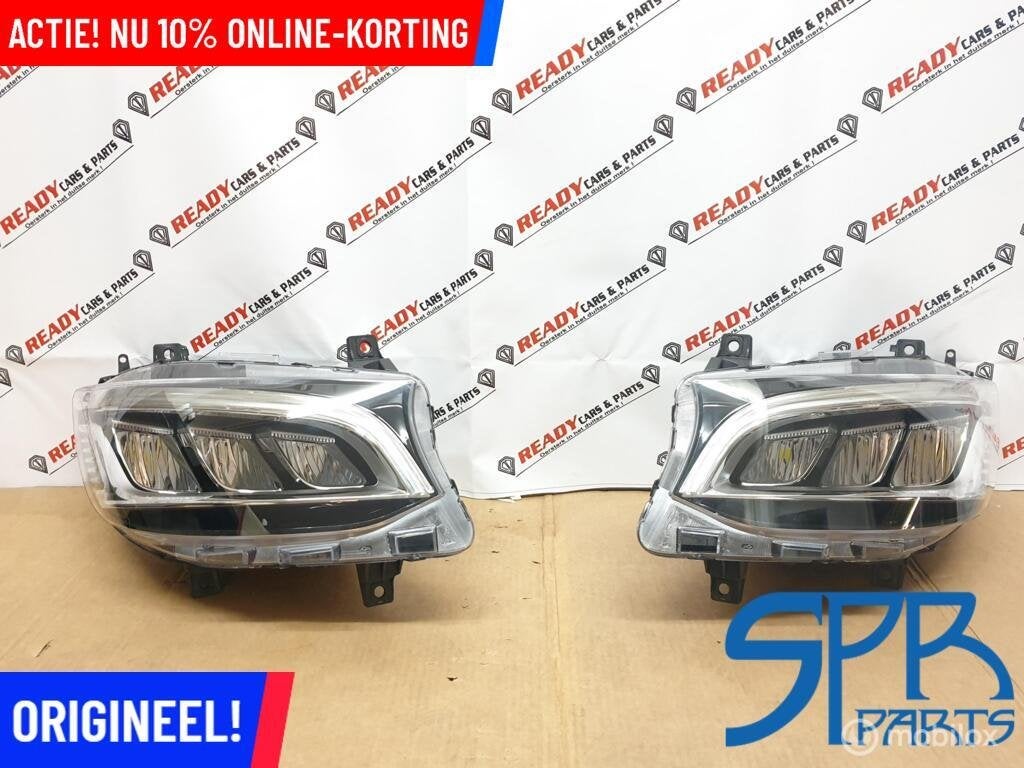 SPRINTER W907 W910 VOL LED Koplamp Koplampen SET origineel, Mercedes-Benz, Nieuw, Ophalen of Verzenden, Mercedes-Benz