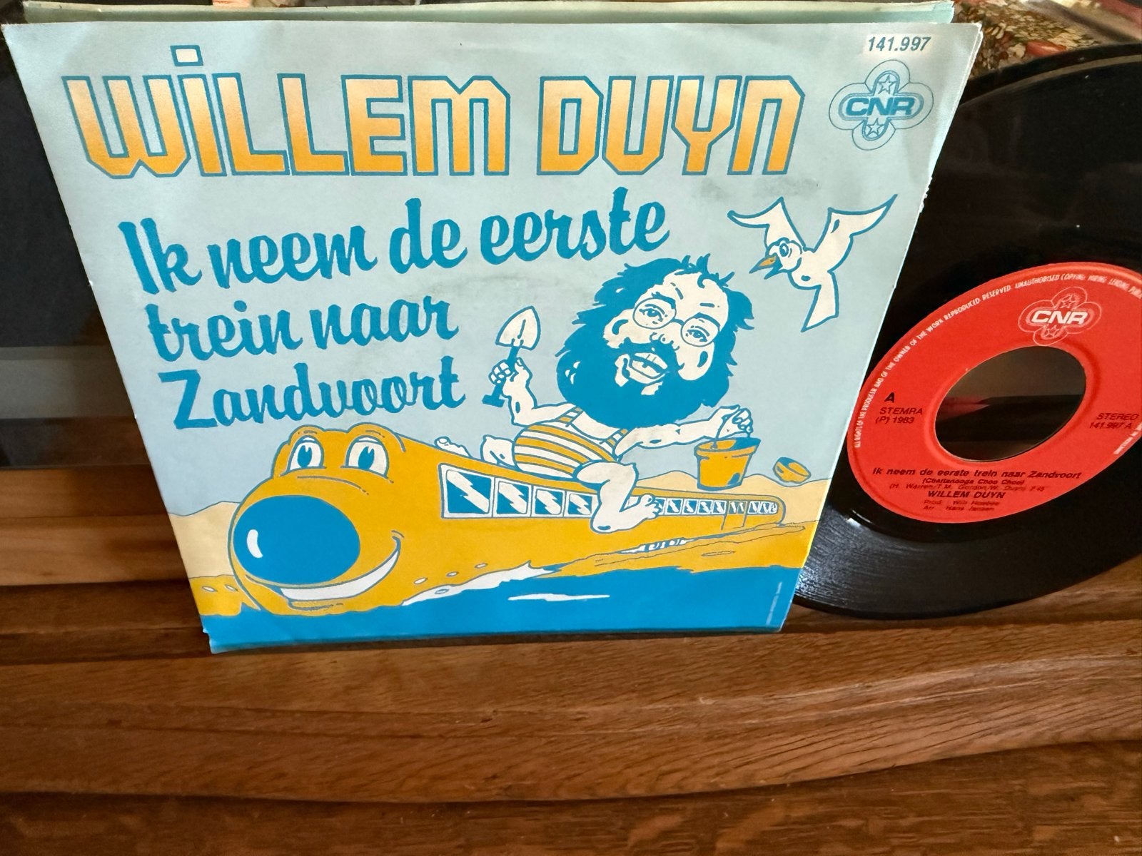 Willem Duyn - Ik neem de eerste trein naar Zandvoort Single, Cd's en Dvd's, Vinyl Singles, Originele persing, Ophalen of Verzenden