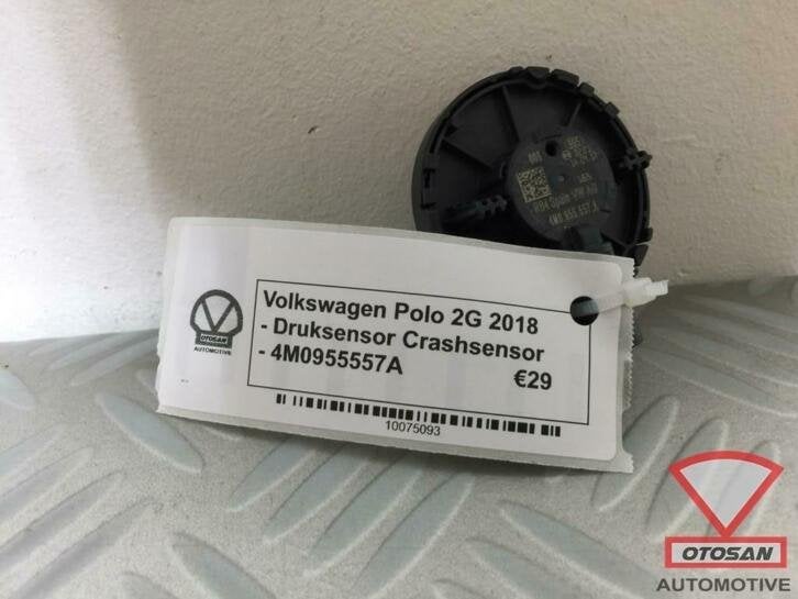 vw polo 2g 2018 crashsensor crash sensor deur 4m0955557a, Gebruikt, Volkswagen, Volkswagen AG, Berliner Ring 2
38440  Wolfsburg, DE