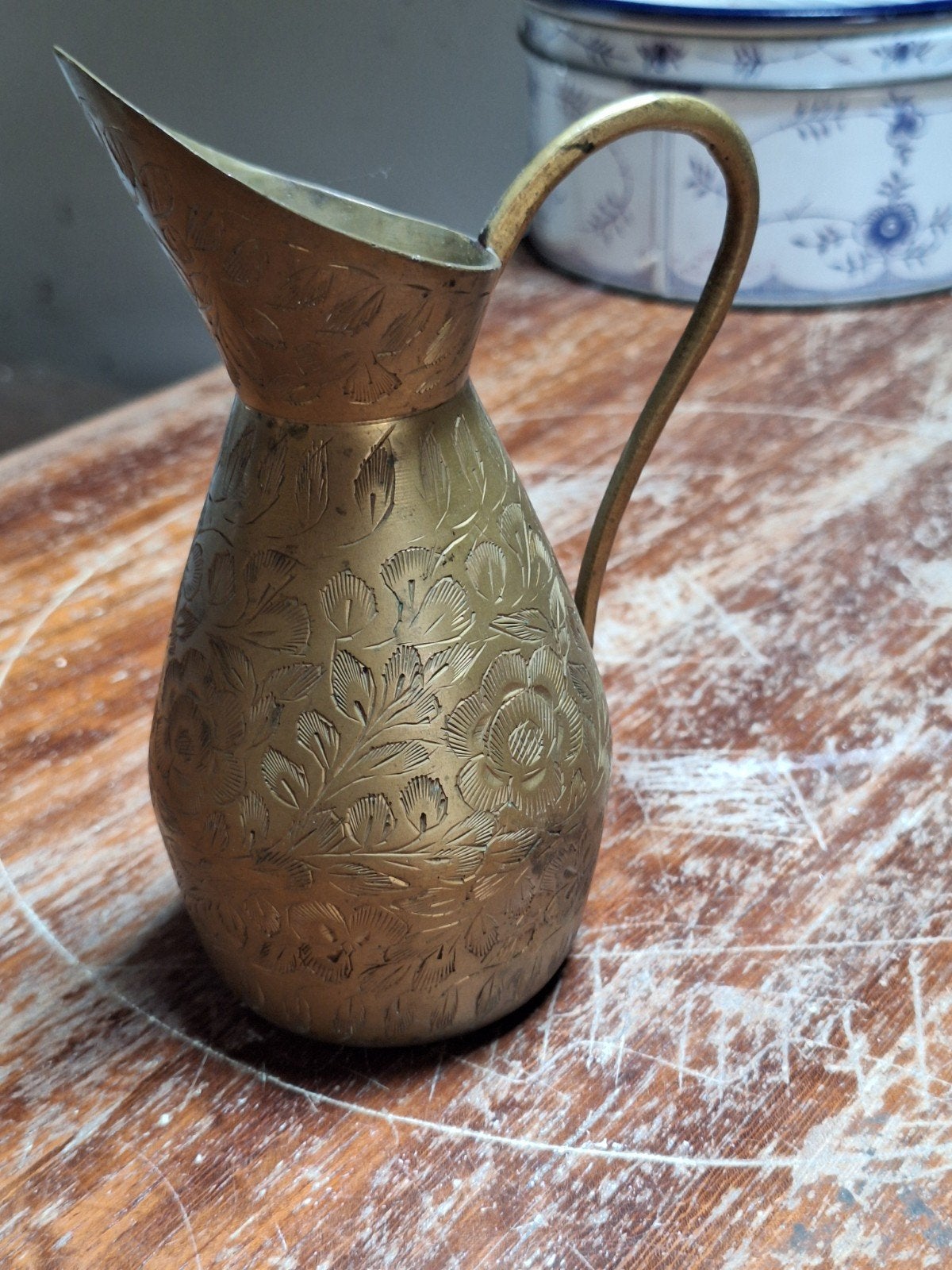 Messing kannetje, Ophalen
