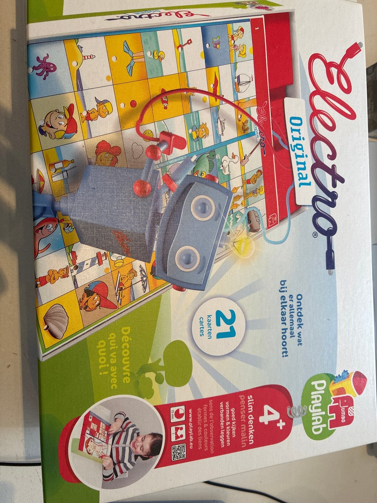 Jumbo Playlab Electro Original - Educatief Spel, Ophalen, Zo goed als nieuw, Ontdekken