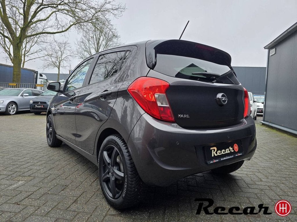 Opel KARL - 1.0 ecoFLEX Cosmo/77Nap/Leer/Pdc/Cruise, Auto's, Opel, Voorwielaandrijving, 839 kg, Gebruikt, Euro 6