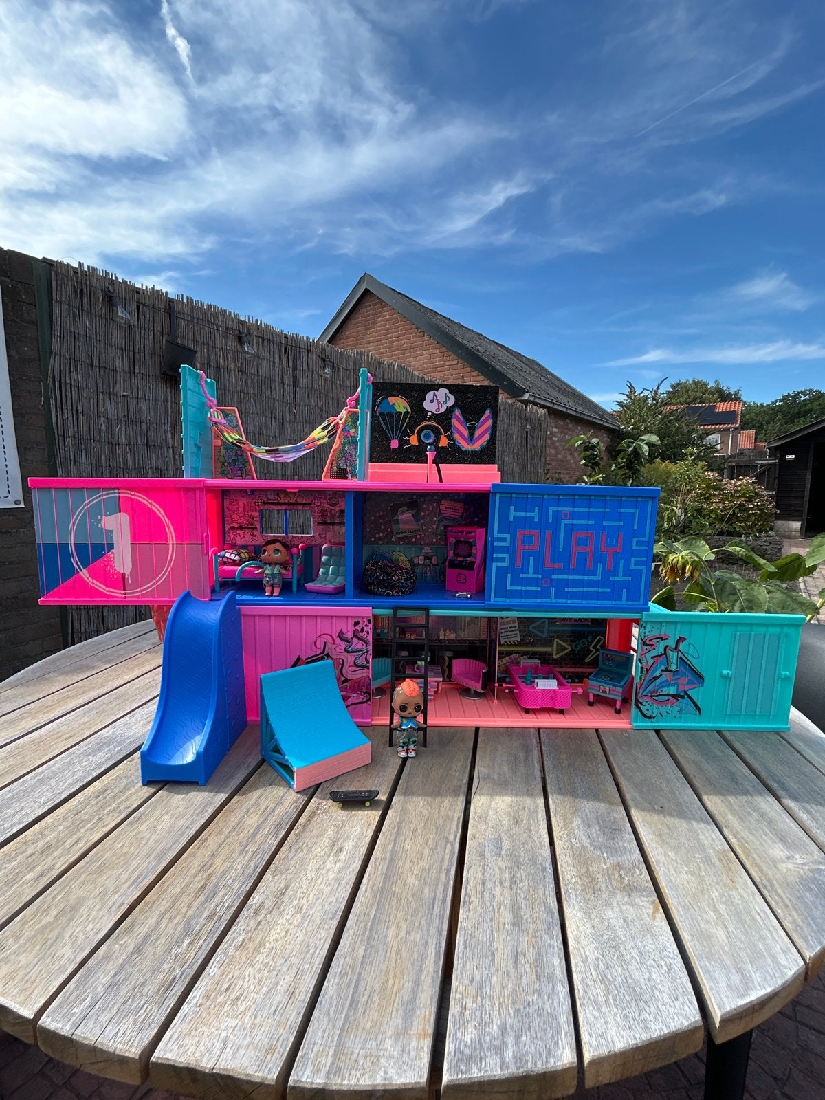 L.O.L. Surprise! OMG Huis met poppen en accessoires, Ophalen, Zo goed als nieuw, Overige typen