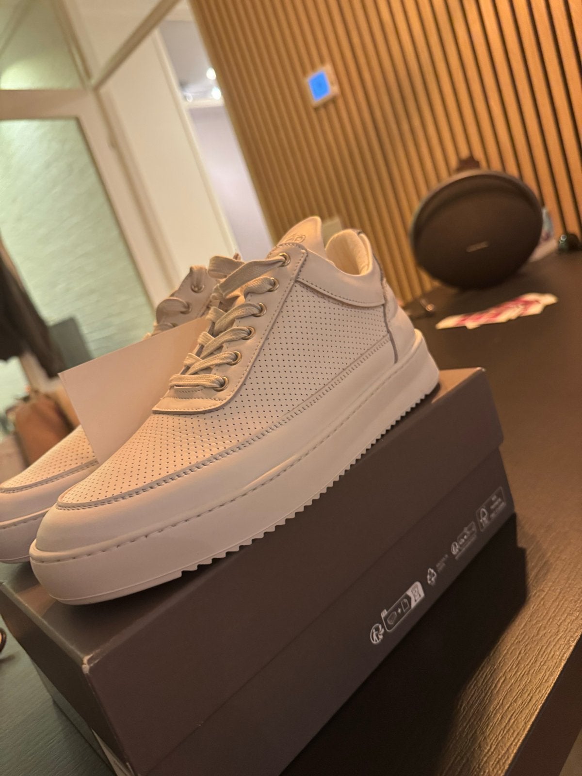 Nieuwe Filling Pieces Low Top Nappa Perforated - Maat 40, Kleding | Dames, Verzenden, Wit, Nieuw, Sneakers of Gympen