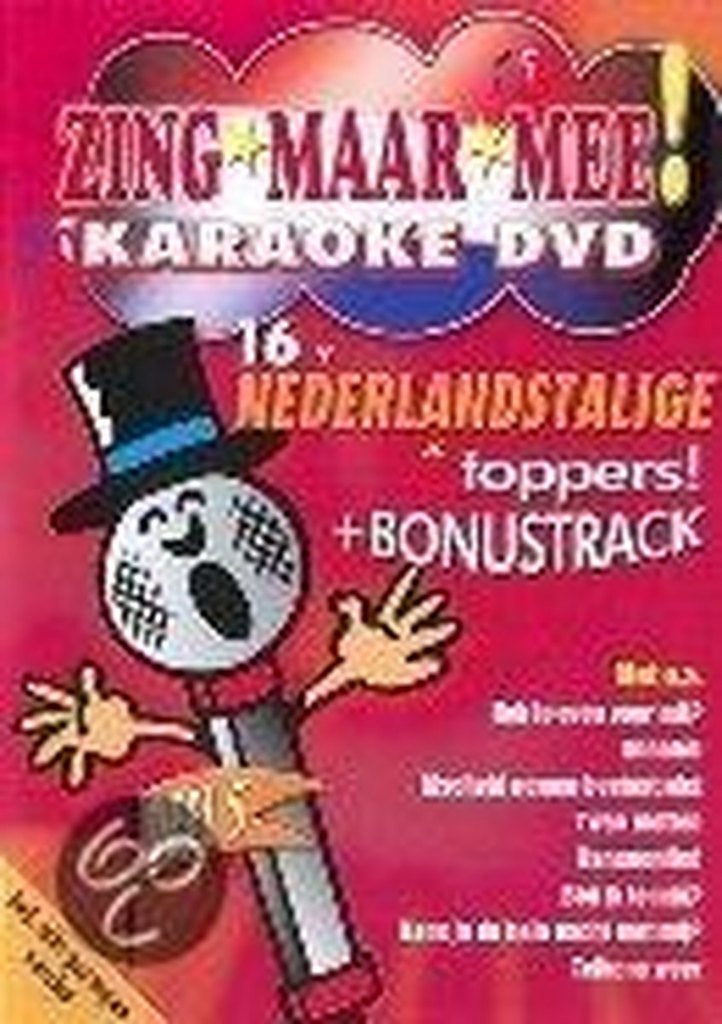 Karaoke DVD : Zing maar mee" Deel 5, Cd's en Dvd's, Dvd's | Muziek en Concerten, Gebruikt, Karaoke, Alle leeftijden, Ophalen of Verzenden