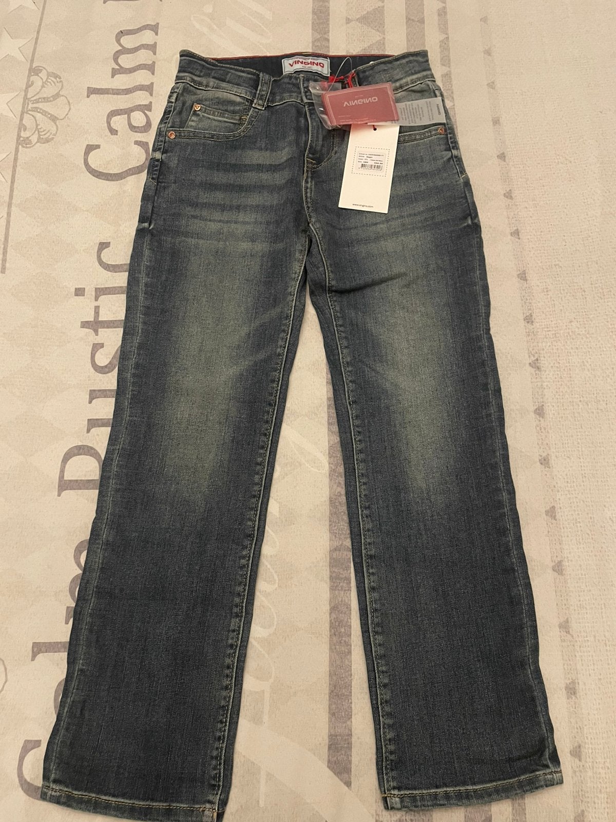 Vingino Jeans mt 128, Ophalen of Verzenden, Zo goed als nieuw, Jongen, Broek