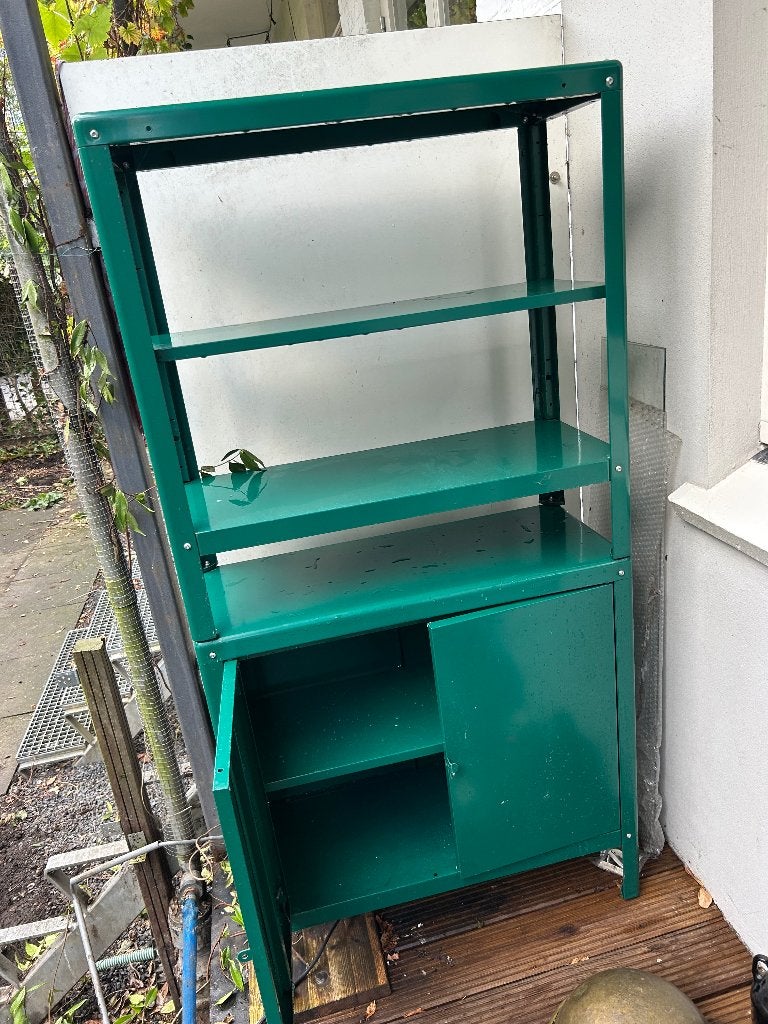 IKEA KOLBJÖRN kast met deuren, donkergroen,, Ophalen, Gebruikt