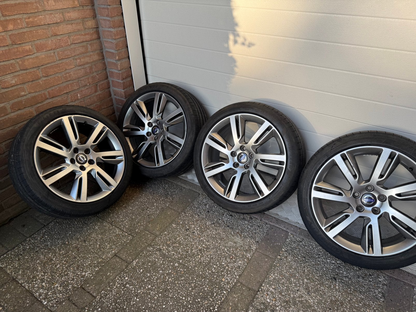Volvo Sleipner 18 inch V60 met Goodyear Eagle F1 As-6 banden, Auto-onderdelen, Banden en Velgen, 18 inch, Gebruikt, Velg(en), Ophalen of Verzenden