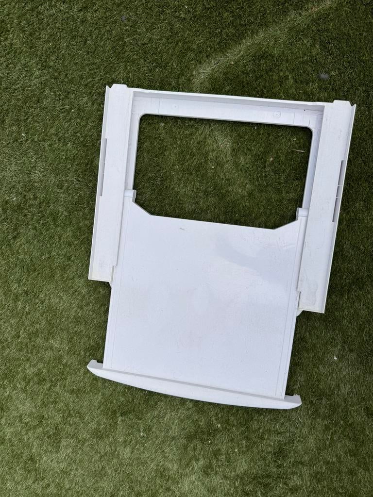 Uitschuifbaar plateau tussen wasmachine en droger., Ophalen of Verzenden, Zo goed als nieuw