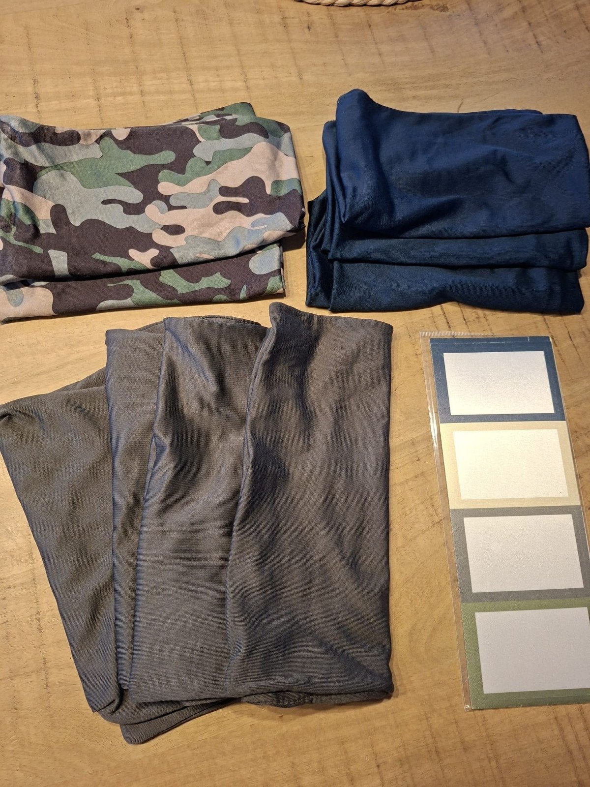Rekbare stoffen hoes voor boeken, Legging, Blauw, Overige maten, Ophalen of Verzenden