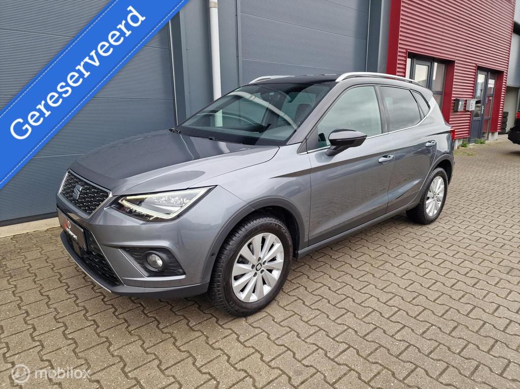 Seat Arona 1.0TSI Xcellence /DSG /afn. Trekhaak /LED verl., Gebruikt, Met garantie (alle), 116 pk, Bedrijf