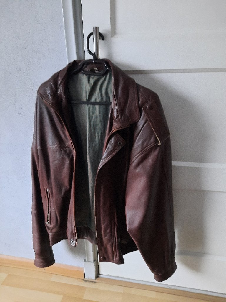 Ledere Jack, Ophalen of Verzenden, Tweedehands, Heren, Jas | textiel