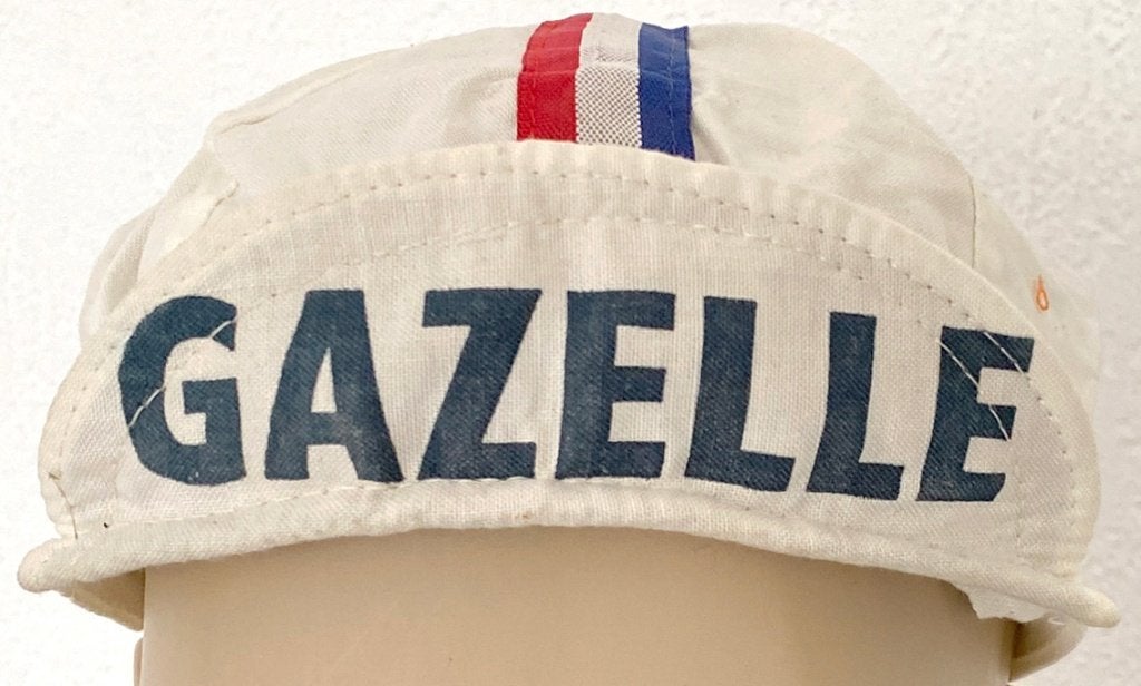 Wielrennen vintage petje GAZELLE – jaren ’60 – ‘70, Ophalen of Verzenden, Overige typen
