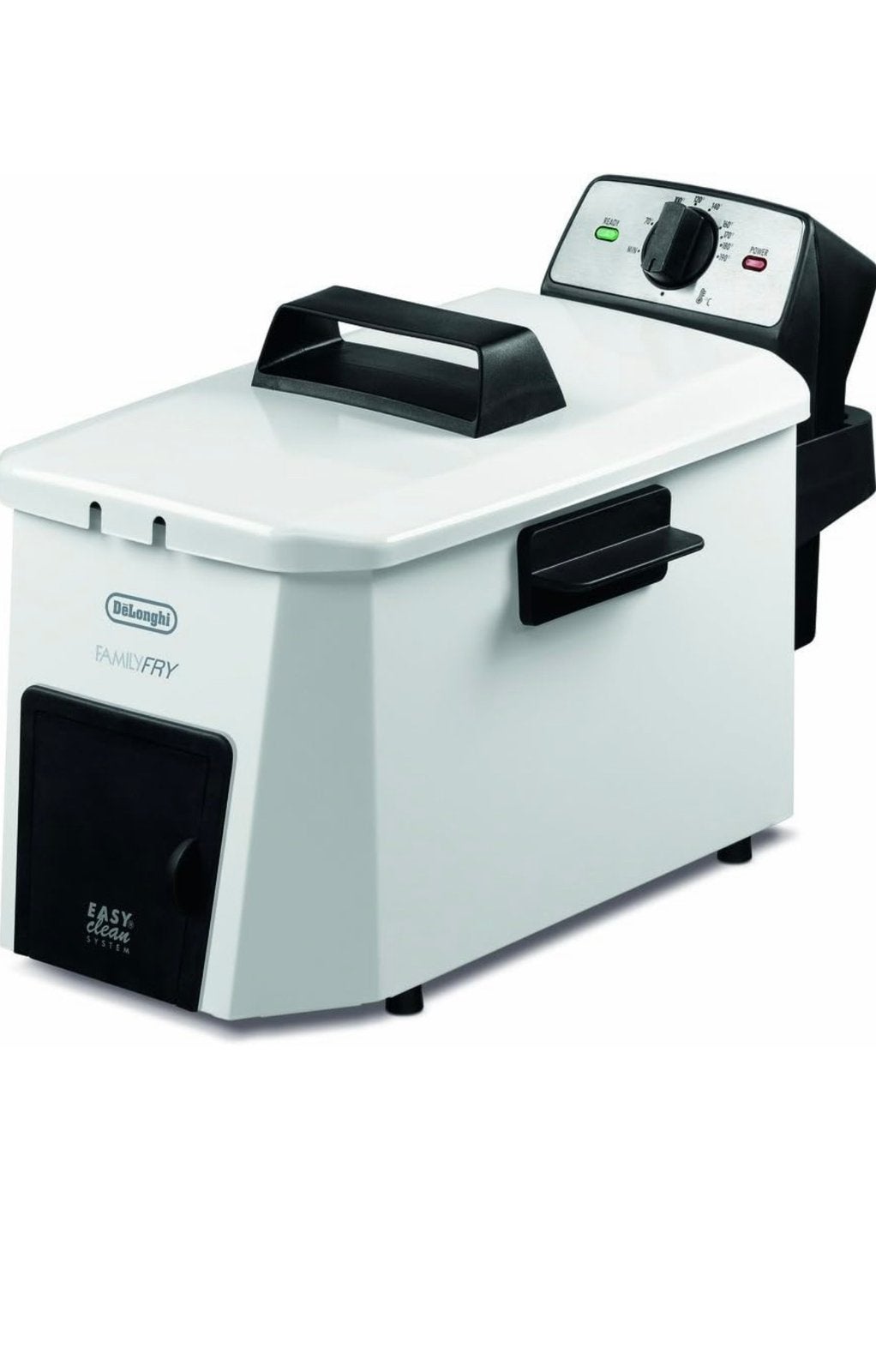 Frituurpan Delonghi Family Fry 3 liter, Witgoed en Apparatuur, Frituurpannen, 3 tot 4 liter, Ophalen, Zo goed als nieuw, Uitneembare binnenpan