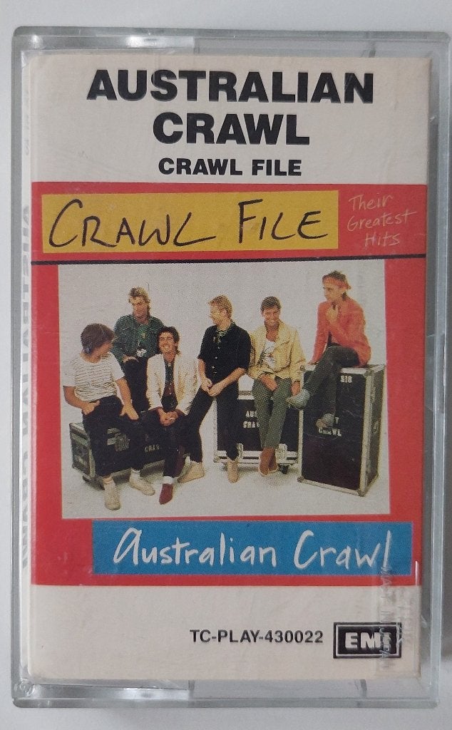 Australia Crawl - Crawl File  Cassette, Ophalen of Verzenden, Gebruikt, 1 bandje